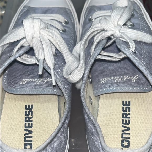 Converse Kids Light Blue Low-Top Sneakers - Picture 3 of 5